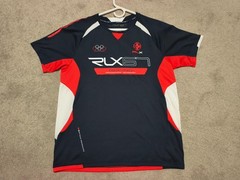 Ralph Lauren RLX Racing Jersey Short Sleeve Pullover Size Medium