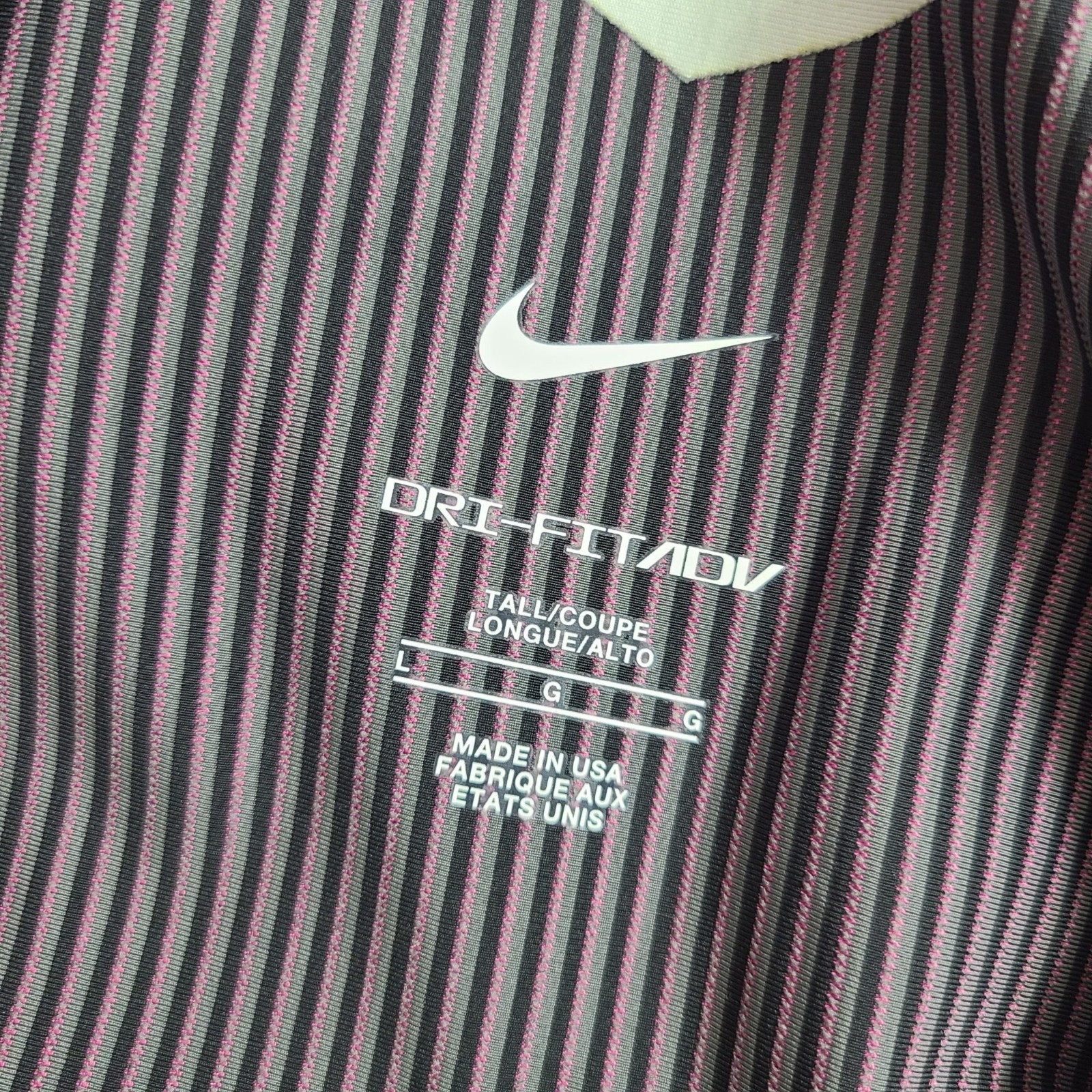 Nike 2024 Pro Elite Made In USA Singlet Tank FD5785-617 Size L-Tall Purple gallery