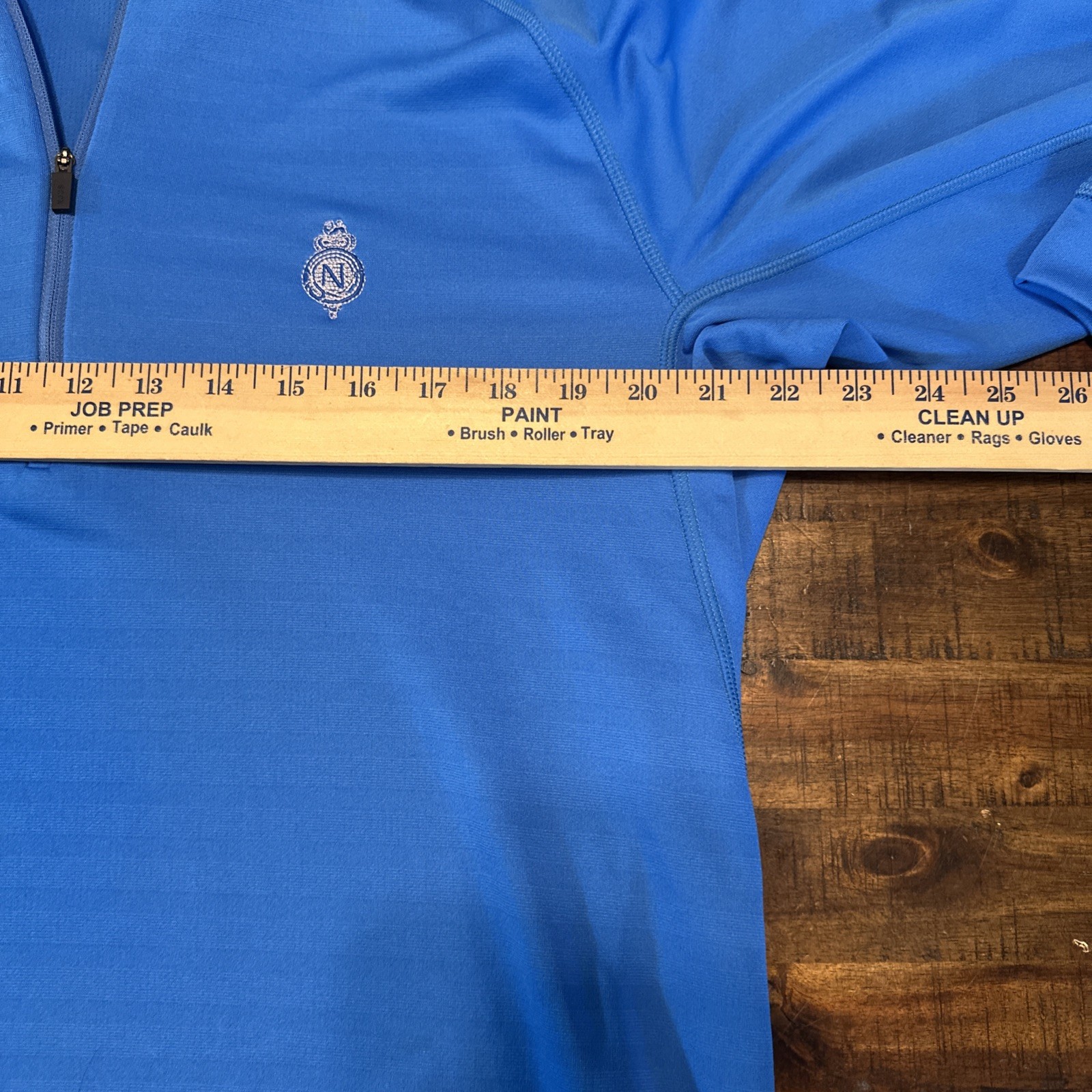 KJUS Mens 54 XL Blue 1/4 Zip Keano Performance Pullover Golf Sweater(382) gallery