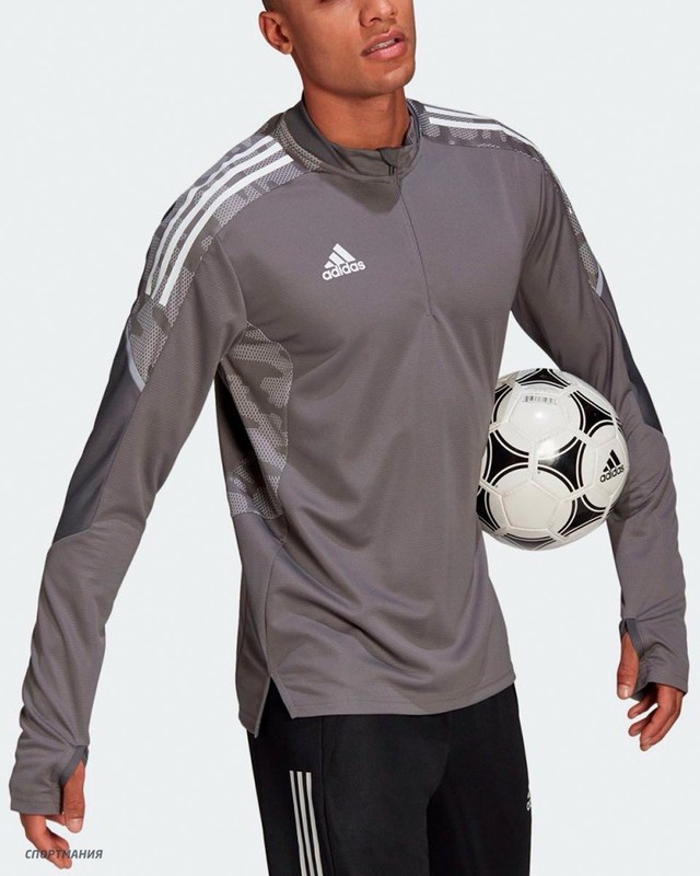 adidas Condivo 21 Training Top/Pullover - Gray (GP1903)*RARE CLASSIC/RETAIL $65* gallery