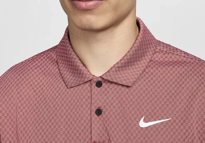 $80 Nike Men's Dri-Fit Tour Short Sleeve Golf Polo FD5741-626 Size Small gallery