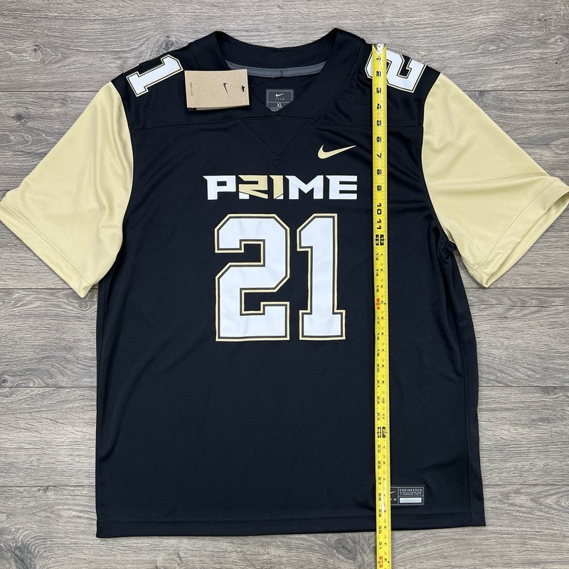 Nike Prime Sadeur Sanders Jersey Sz XL Mens Black Prime 2.0 #21 Football gallery