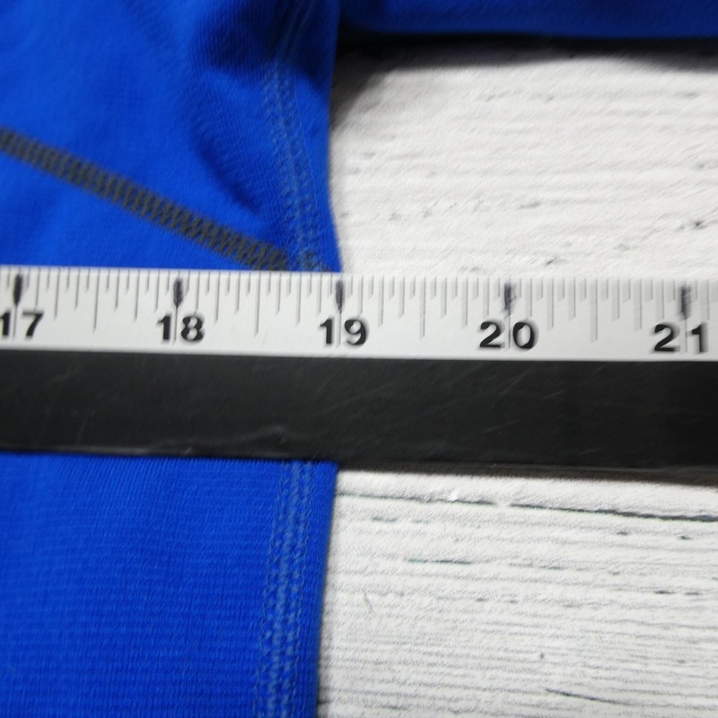 Swix Pullover Mens Medium Blue Fleece 1/4 Zip Long Sleeve Ski Mid Layer Top gallery