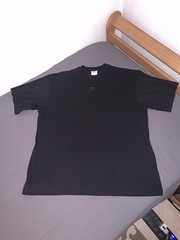 Mens – Gymshark Power T Shirt – Size L – Black/Gray