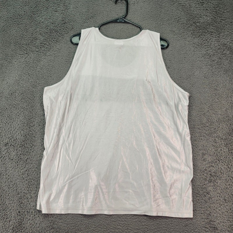 Fubu Sport Tank Top Athletic Sleeveless Jersey 95 Series White Size XL gallery
