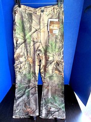 TRIAD HUNTING GEAR~Brown Camo TIMBERTEC CARGO PANTS~Men’s Small~NWT