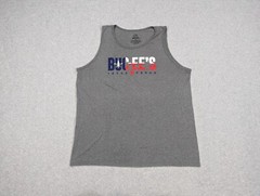 Bucees Shirt Mens Extra Large Gray Tank Top Texas Pride Flag Theme Sleeveless