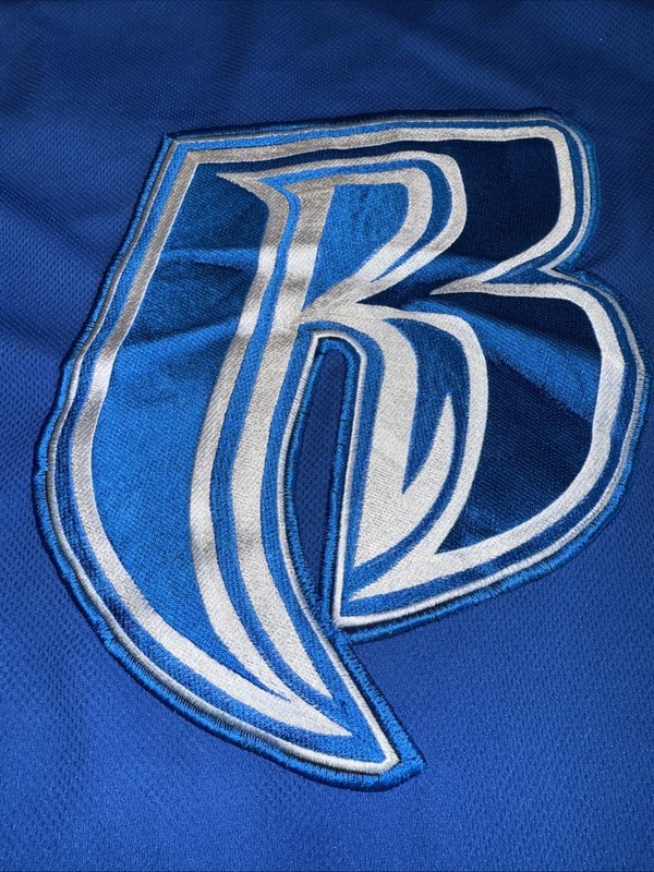 RARE Y2K | Ruff Ryders Jersey | Blue And White | Size L/XL | DMX | Hip Hop EUC gallery