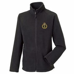 OFFICIAL Royal Observer Corps Full Zip Fleece Embroidered Logo