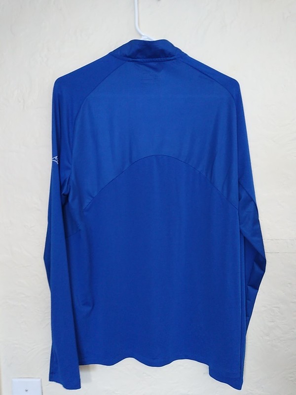 Mizuno Men's Large Performance 1/4 Quarter Zip Pullover Soccer Golf Lightweight gallery