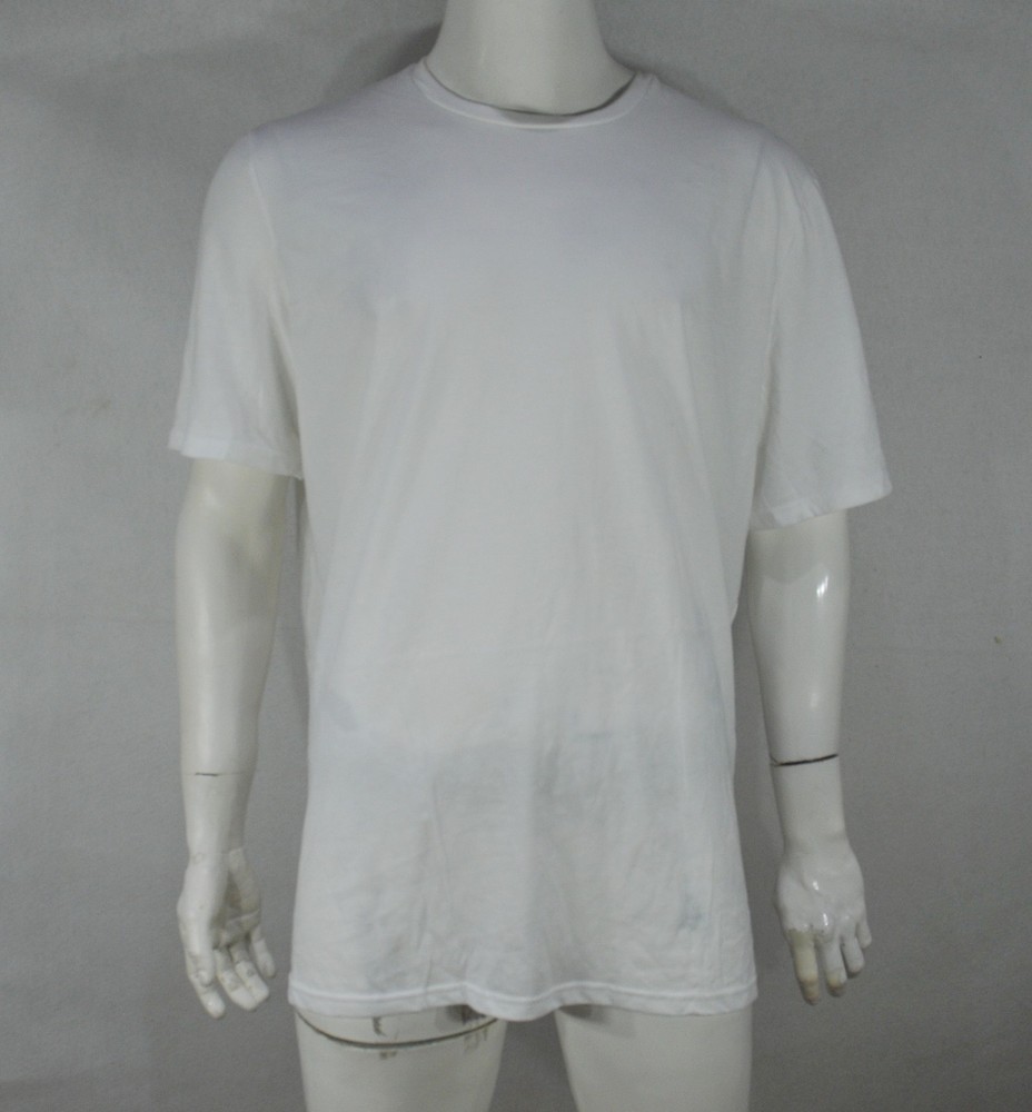 Under Armour Men's T shirt XL Loose fit Crew Neck HeatGear White NWT