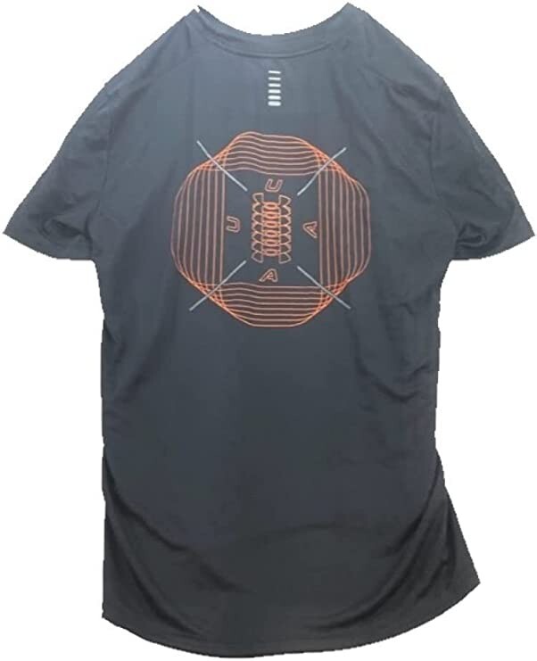 Under Armour Men's 4 Way Stretch Loose Fit Black T-Shirt Size Large UA177 gallery