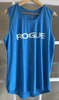 Rogue Fitness Tec Tank Top Size M Blue 30+UPF Workout Mens Performance Beach gallery