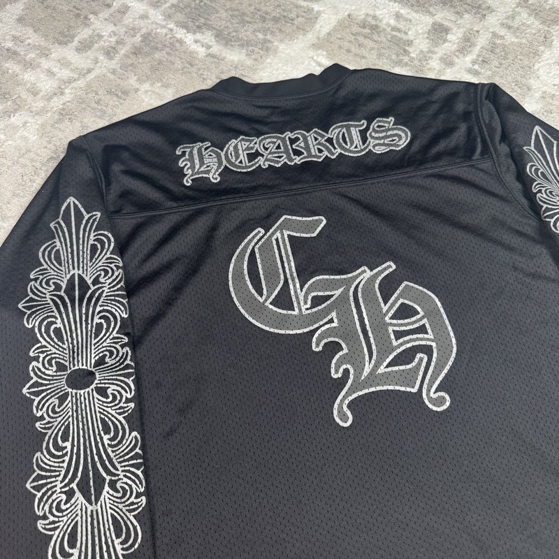 Chrome Hearts Mesh Stadium Floral Long Sleeve Jersey gallery