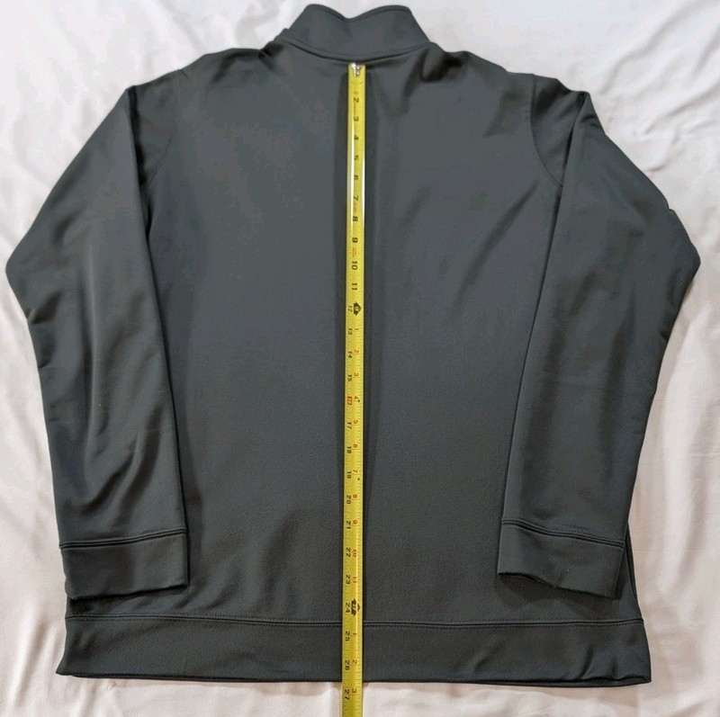 Nike Big XII Dri-FIT Quarter Zip Pullover Sweatshirt Men's Large Dark Gray gallery