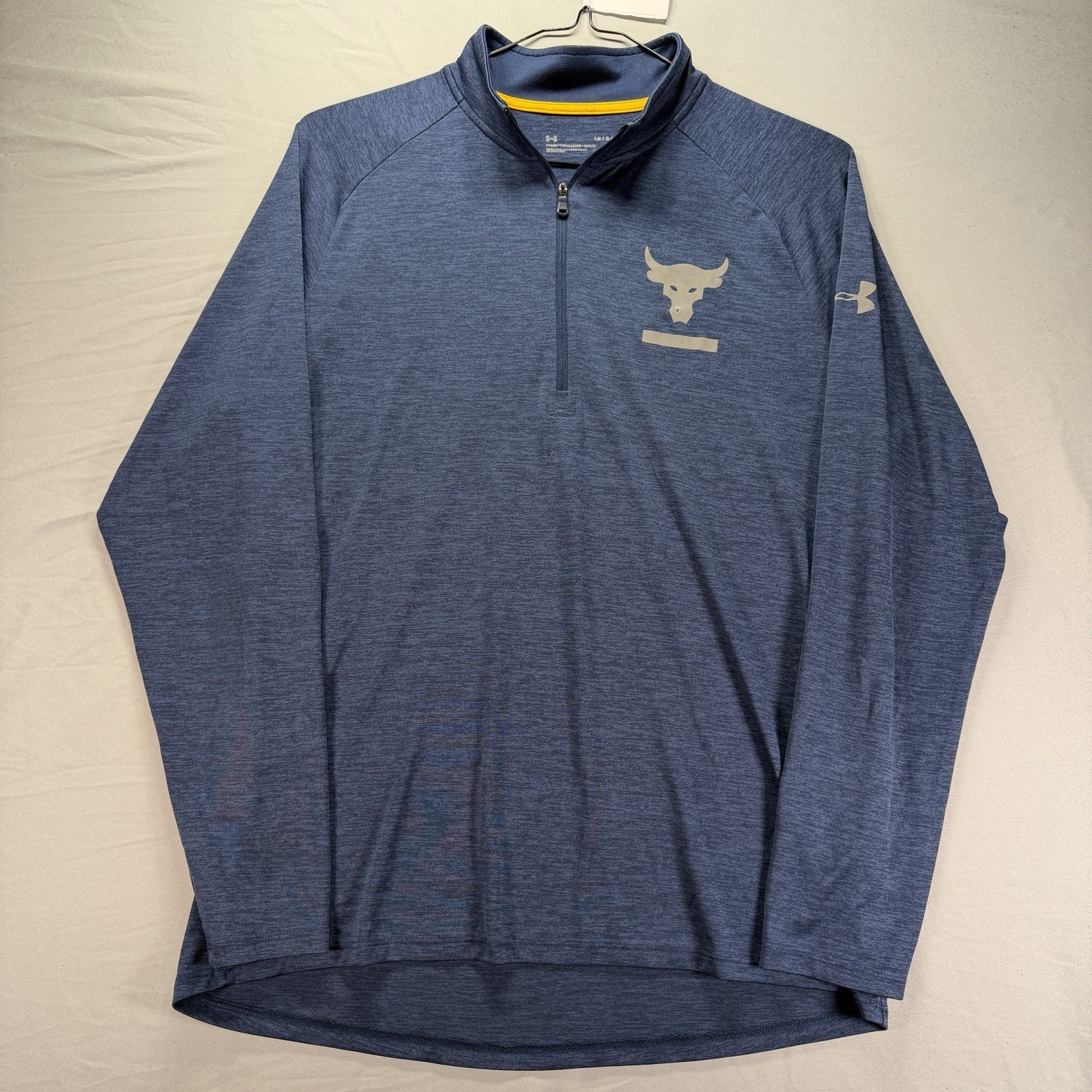 Under Armor Project Rock 1/4 Zip Pullover Quarter Performance Stretch Work Out gallery
