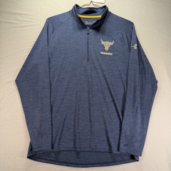Under Armor Project Rock 1/4 Zip Pullover Quarter Performance Stretch Work Out
