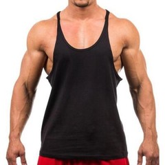 Men Gym Muscle Workout Fitness Tank Top Y Back Bodybuilding Stringer Shirt↷