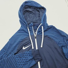Nike Dri-Fit Full Zip Hoodie Soccer Jacket DR2571-451 Men’s Size Small Blue