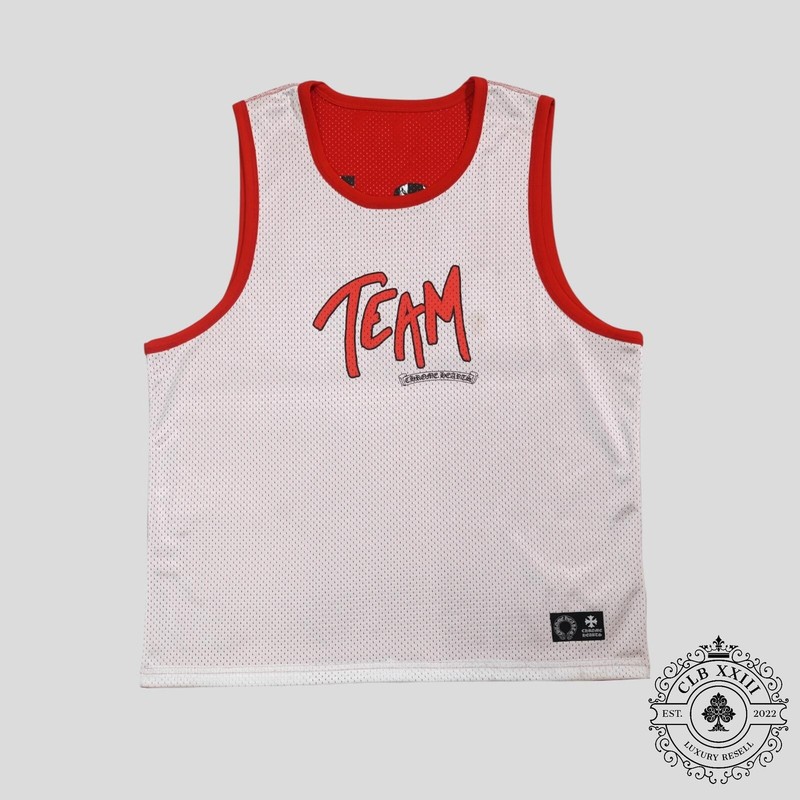 Chrome Hearts Reversible Mesh Team 99 Jersey Red - X-Large gallery