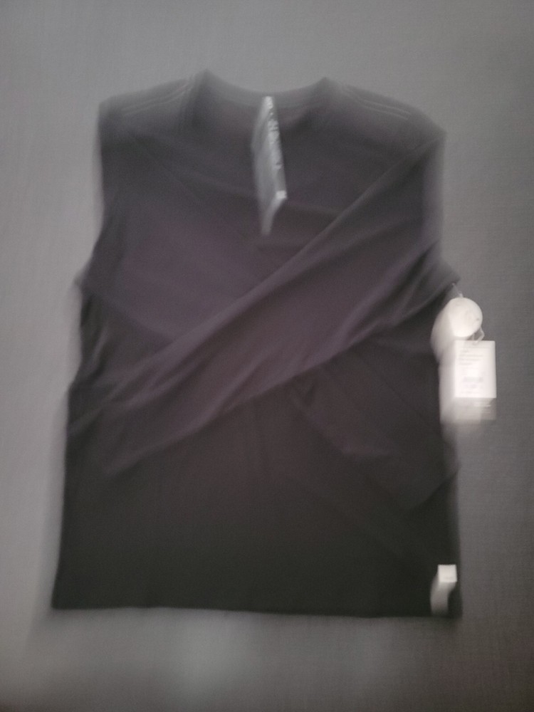 Vuori Men's Current Tech Tee Long Sleeve V1003 Black Small