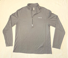 MERRELL Men’s Wind Shirt Gray. Lightweight Pullover 1/2 Zip. Sz. Large. * EUC *