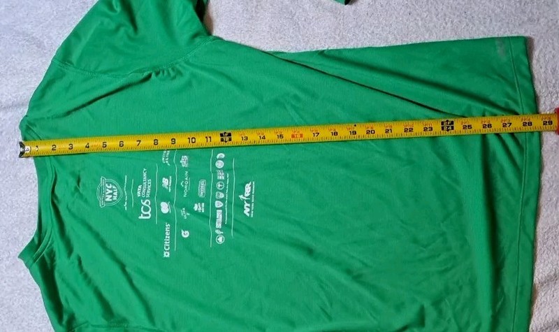 NYC Half Marathon 2024 Men’s Medium Green Tee New Balance gallery