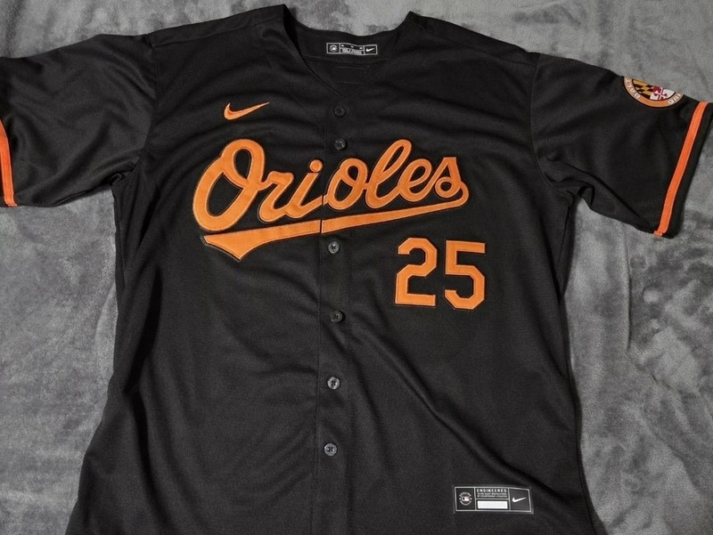 Fast Free Shipping! Medium Pete Alonso Baltimore Orioles Stitched Jersey 25 gallery