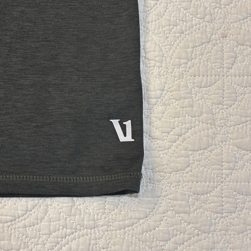 Vuori Men's Ease Performance Half-Zip 2.0 Charcoal Pullover Athletic Stretch M gallery