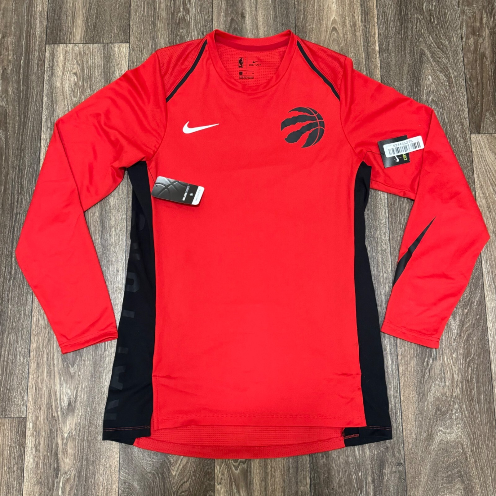 Nike Toronto Raptors Dri‑Fit Elite Shooter Shirt Men’s Small Red NBA Basketball gallery