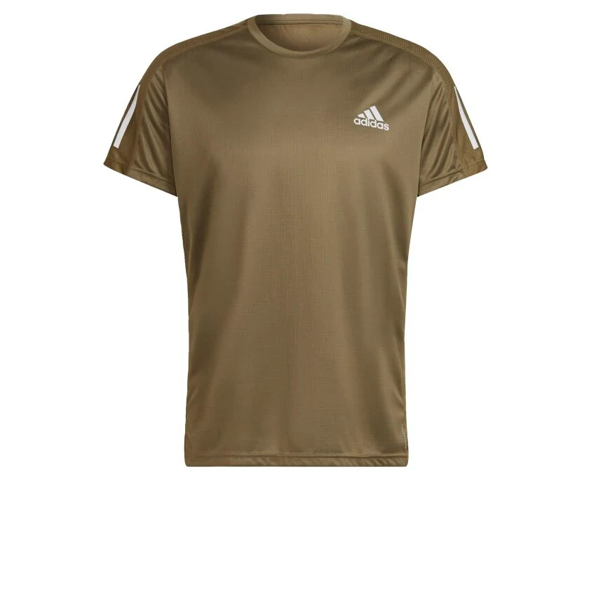 Adidas Men's Own the Run Tee - focus olive gallery