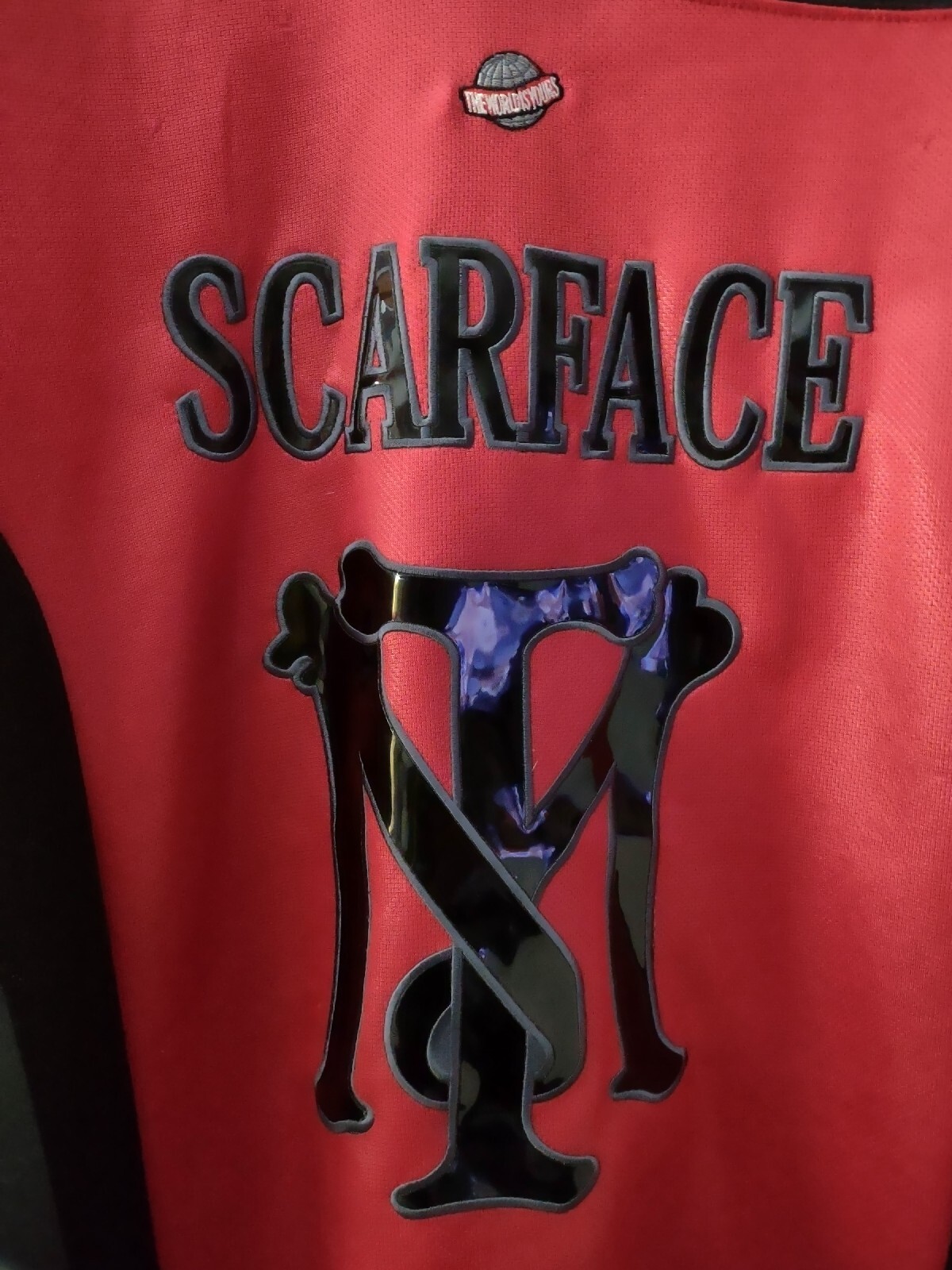 Men's Authentic Scarface 83 Football Jersey T.Montana Size Large gallery