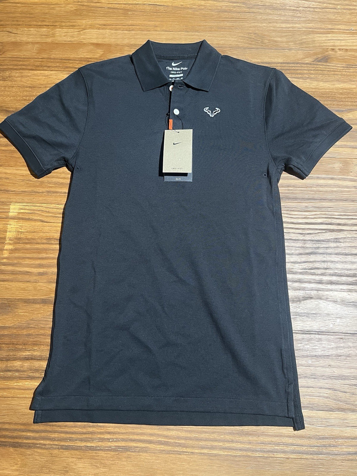 $80 Size XS NEW Nike Polo Rafa Nadal Men's Dri-FIT Tennis Polo Slim DD8532-010 gallery