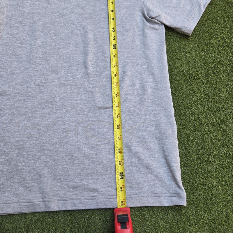 ALO Yoga Mens Performance Tee Shirt Small Light Gray gallery