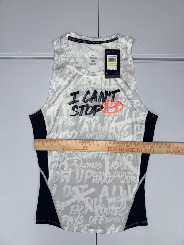 Under Armour Men's "I Can't Stop" Compression Tank Top Shirt 1384027 Pick Size gallery