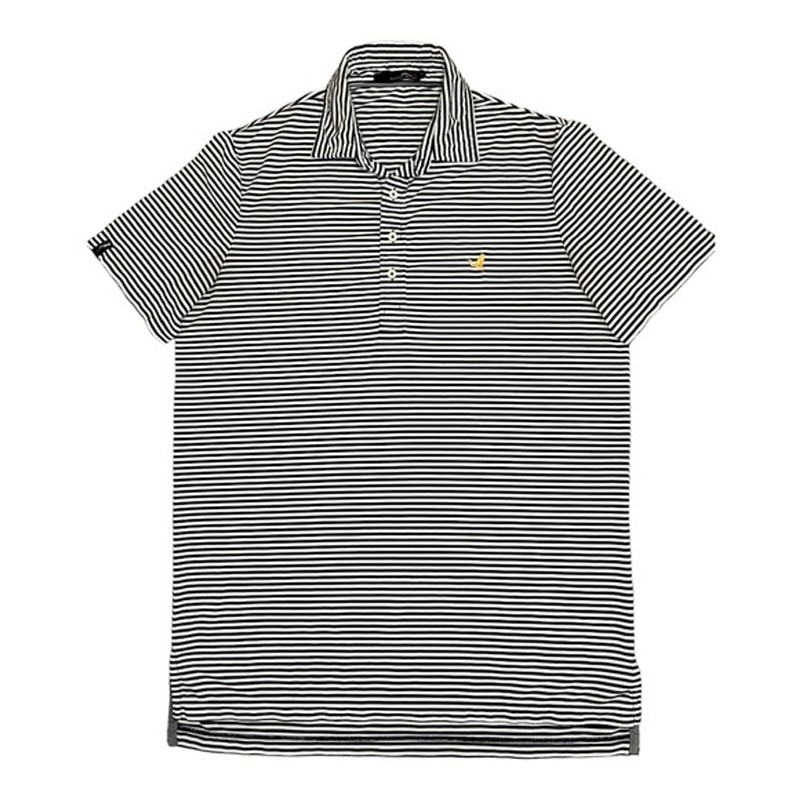 RLX Ralph Lauren Performance Golf Blue/White Striped Mens Polo - Size M gallery