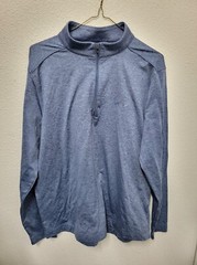 Greg Norman Men’s Active Quarter Zip Top Classic Fit, Navy, M