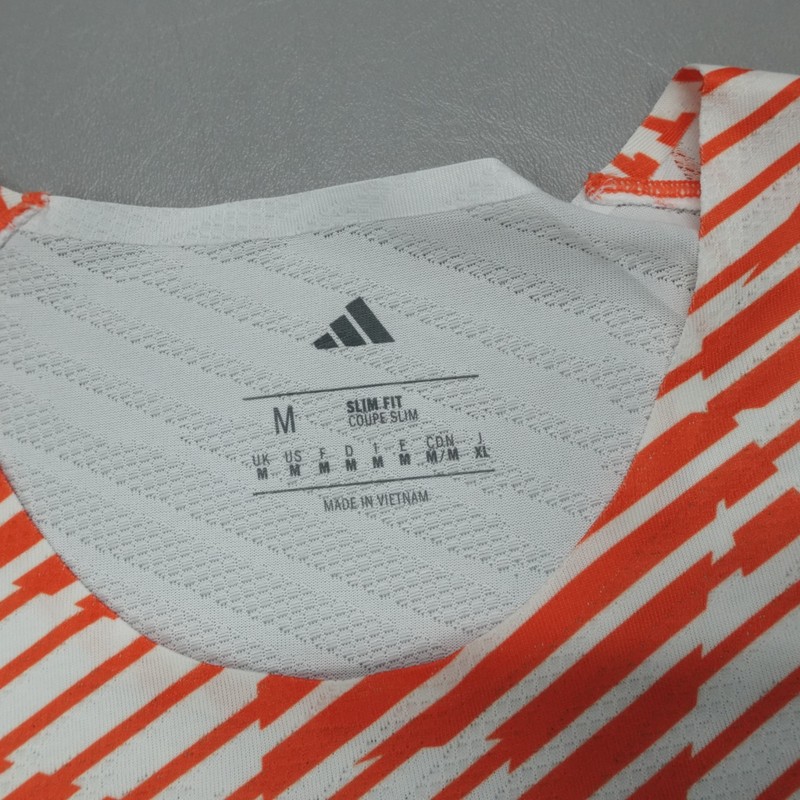 Adidas Terrex Techrock Elite T-Shirt White/Orange Men's Size M $85 JX2744 gallery