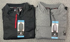 Spyder Active Men’s Big & Tall 3XL Performance 1/4 Zip Lot of 2 OR Single Gray