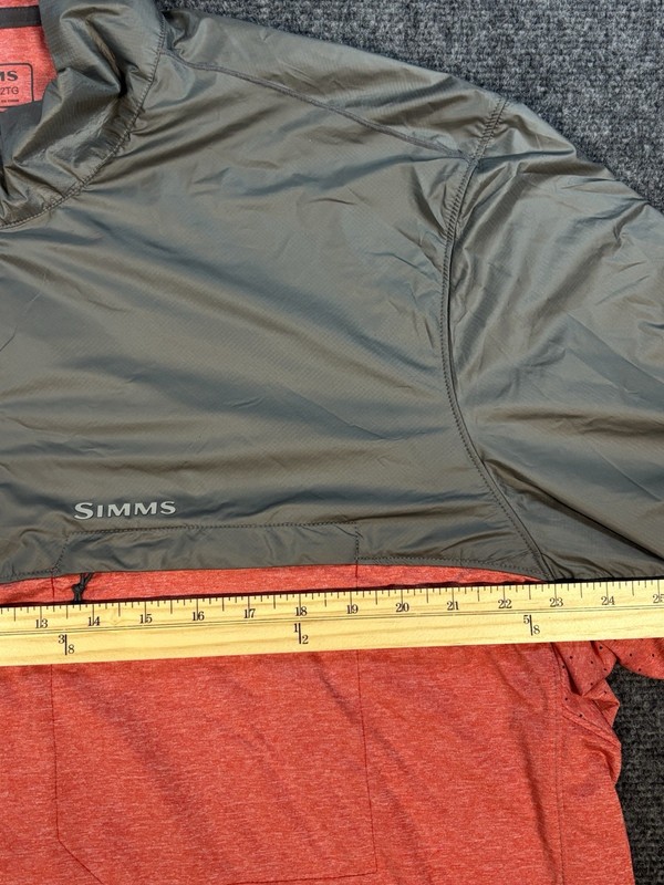 Simms Mens SolarFlex Wind Half Zip Shirt Size 2XL Fishing gallery