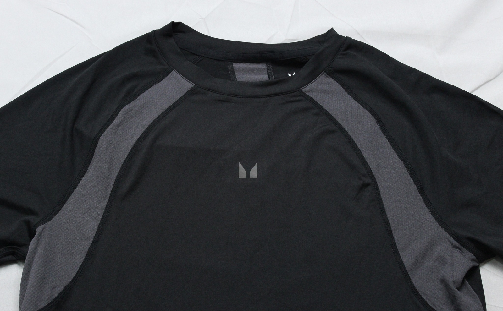 MP Men's Plain Short Sleeve 4-Way Stretch Tempo T-Shirt AP2 Black Small gallery