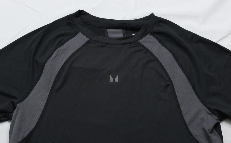 MP Men's Plain Short Sleeve 4-Way Stretch Tempo T-Shirt AP2 Black Small gallery