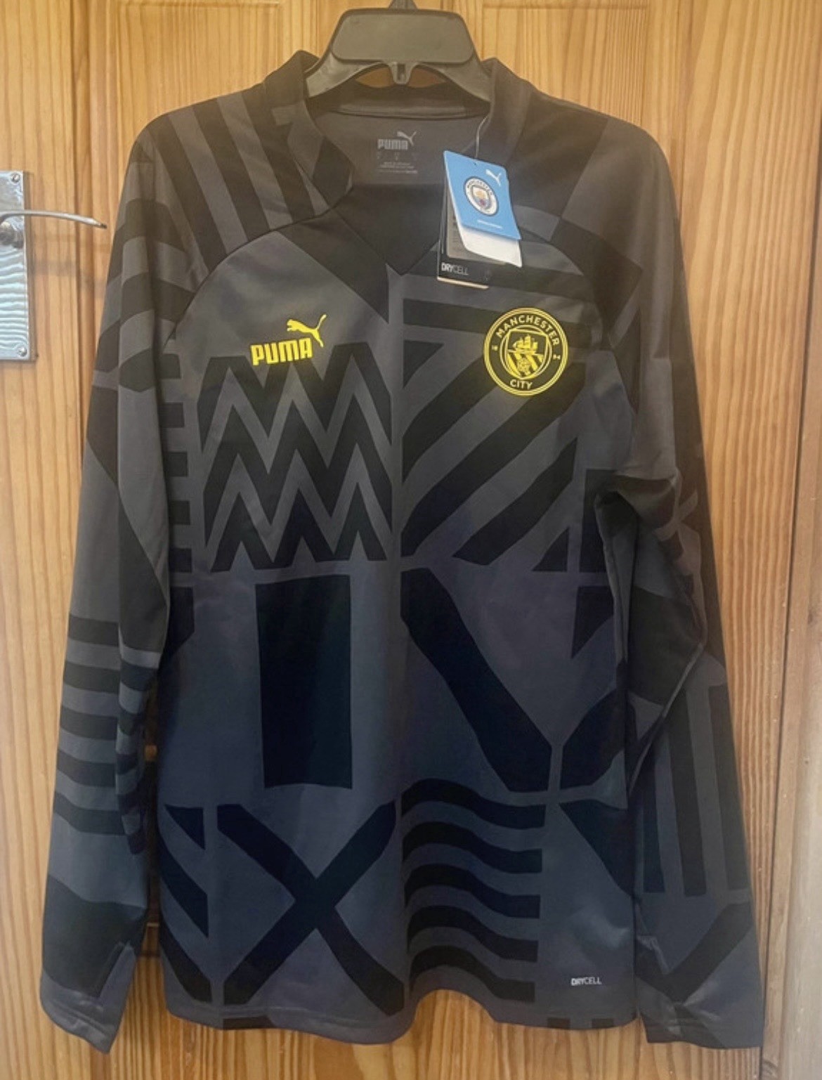 Puma Men's Manchester City Pre-Match Football Sweatshirt DryCell New Size L gallery