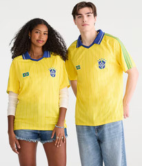 Brooklyn Clothing Co. Unisex Brazil Soccer Jersey – Yellow – Large – New Tag