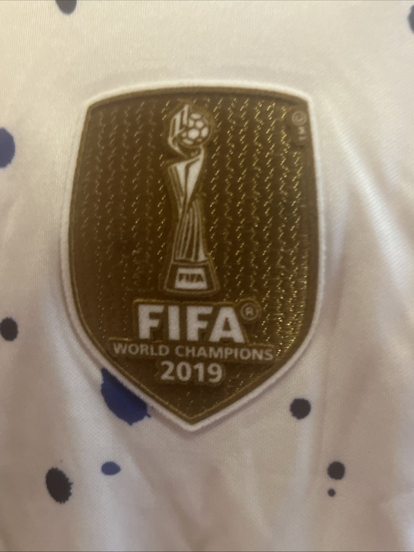 Nike Swanson #9 USWNT FIFA World Cup Champions DR3972-101 Jersey Mens (L) gallery