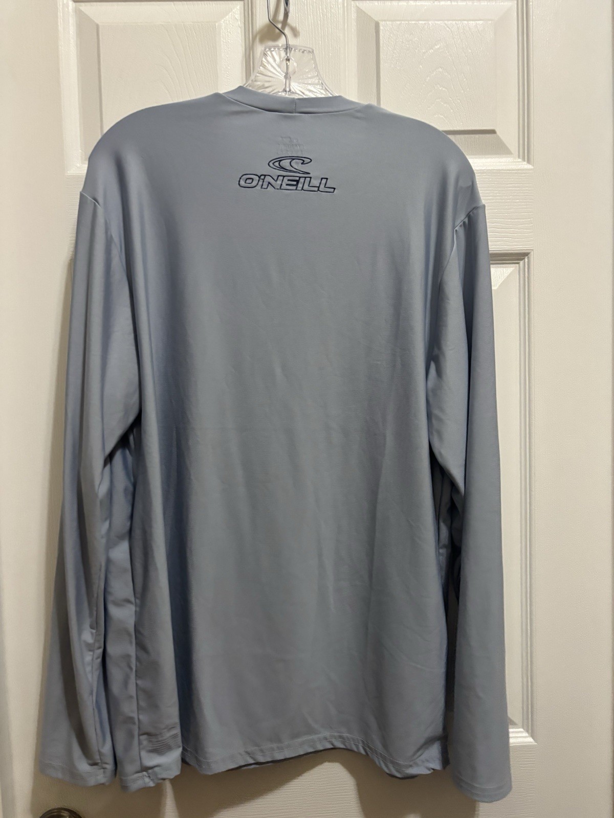 Oneill Men's Activewear Performance Long Sleeve Shirt. Gray. XL Loose Fit gallery