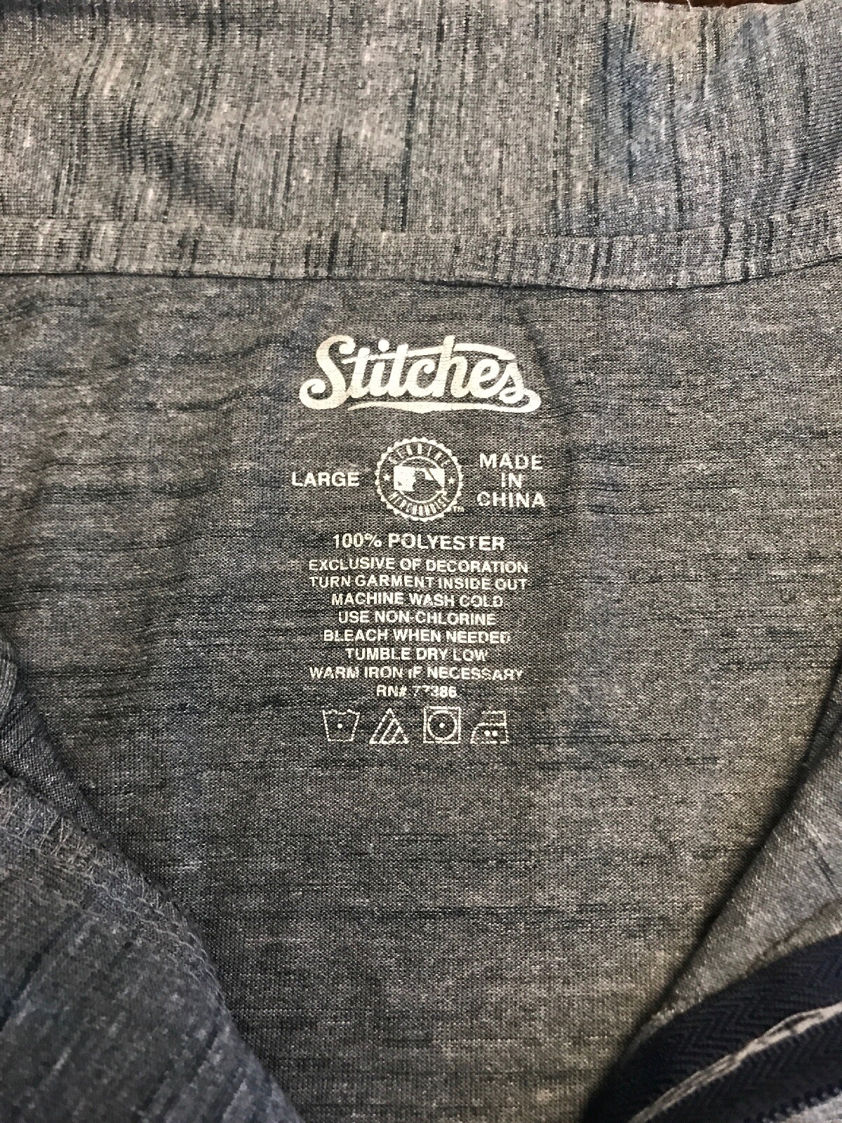 Stitches Men's Long Sleeve "Smashville" Predators Athletic 1998 Large EUC gallery