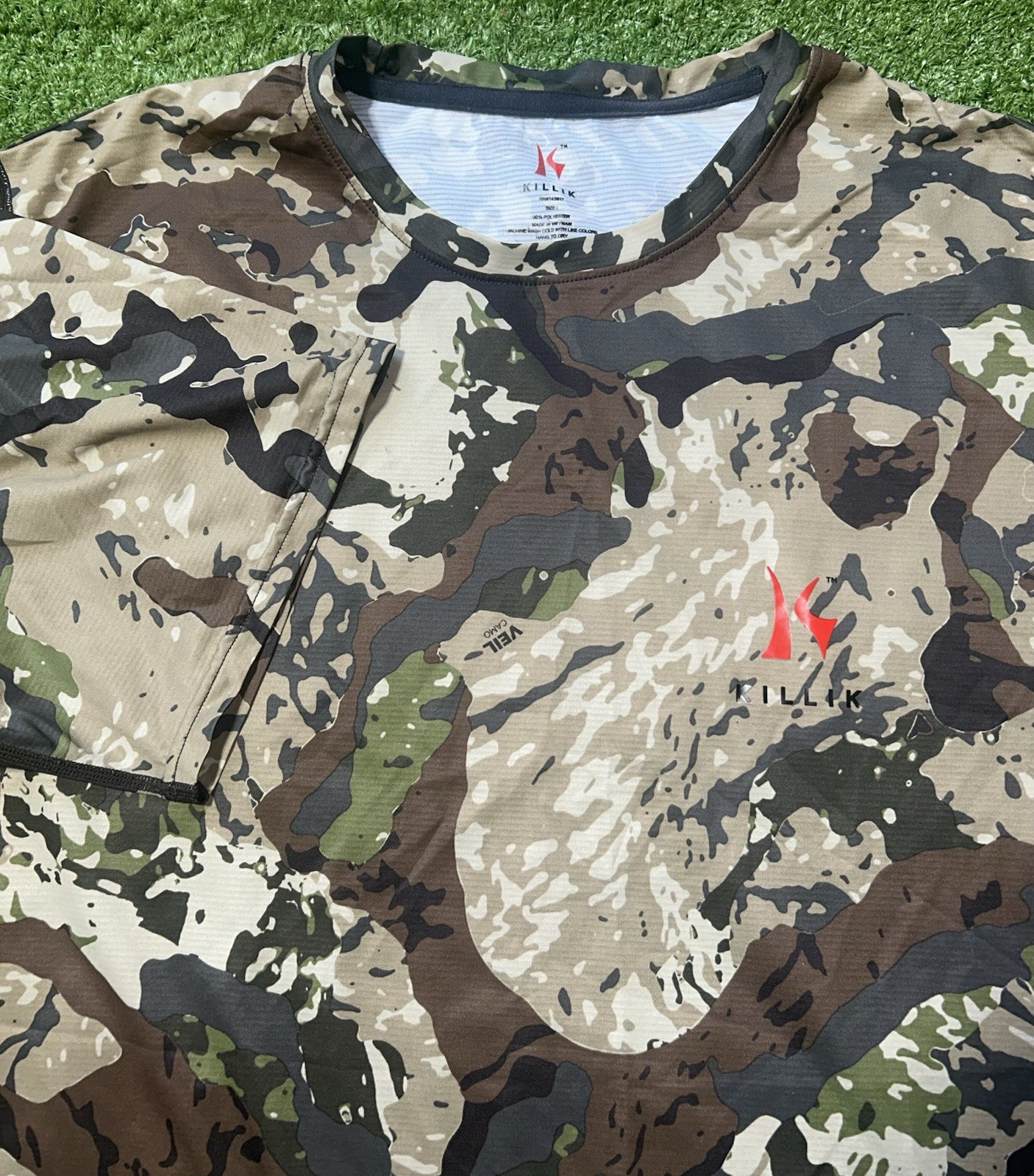 Killik Mens Large Veil Camo Performance Hunting Shirt Outdoor Tactical gallery