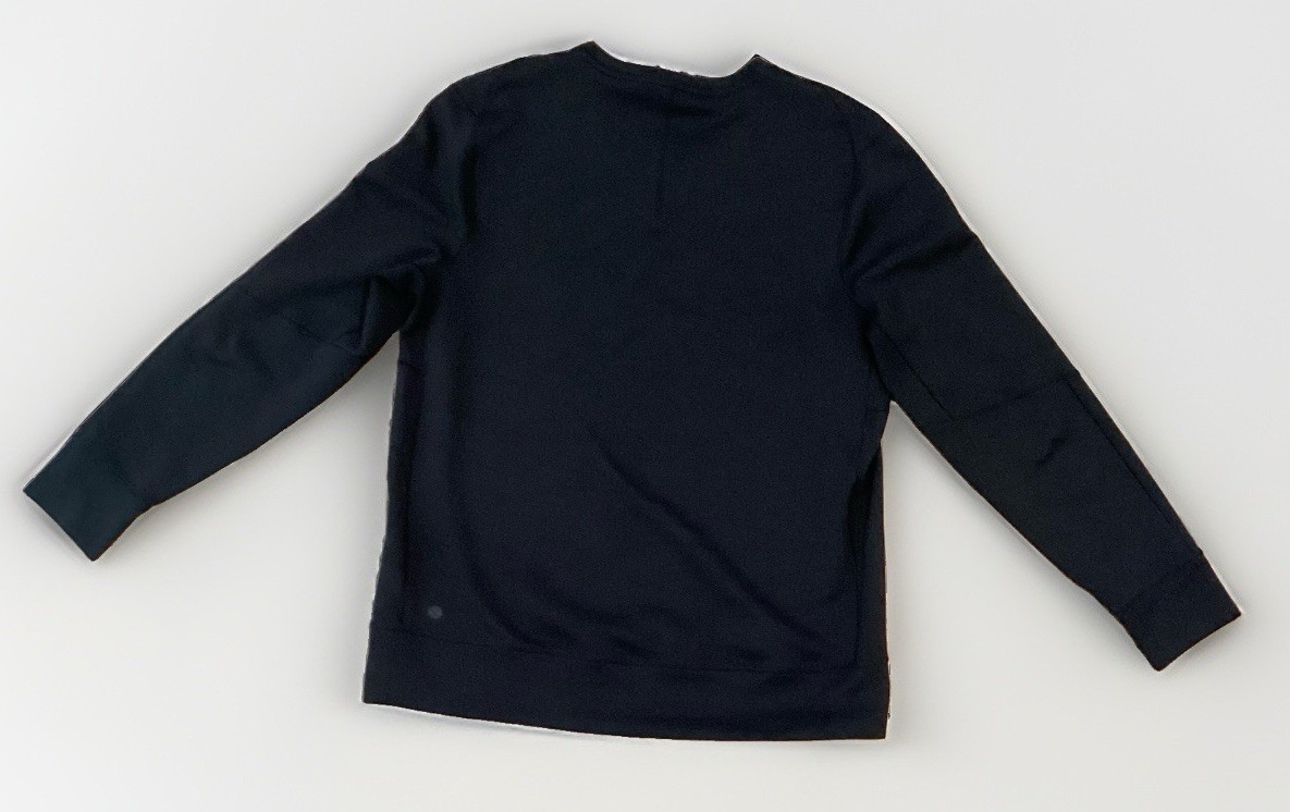 Ω Lululemon Shift Stitch Crew~POST WORKOUT Shirt~Black~Men’s LARGE~Free Shp~EUC gallery