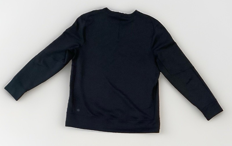 Ω Lululemon Shift Stitch Crew~POST WORKOUT Shirt~Black~Men’s LARGE~Free Shp~EUC gallery